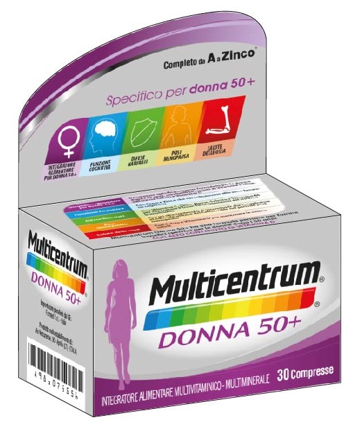 MULTICENTRUM DONNA 50+ 30 COMPRESSE - Newepa Srl