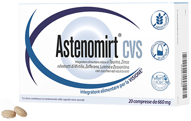 ASTENOMIRT CVS 20 COMPRESSE - Newepa Srl