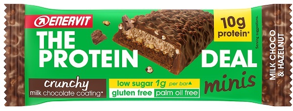 ENERVIT PROTEIN DEAL BAR HAZELNUT 33 G - Newepa Srl