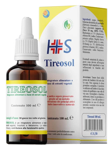 TIREOSOL GOCCE RB 100 ML - Newepa Srl