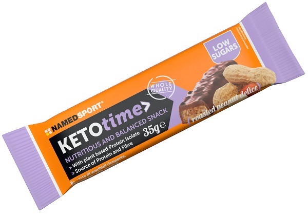 KETOTIME BAR ROASTED PEANUT 35 G - Newepa Srl