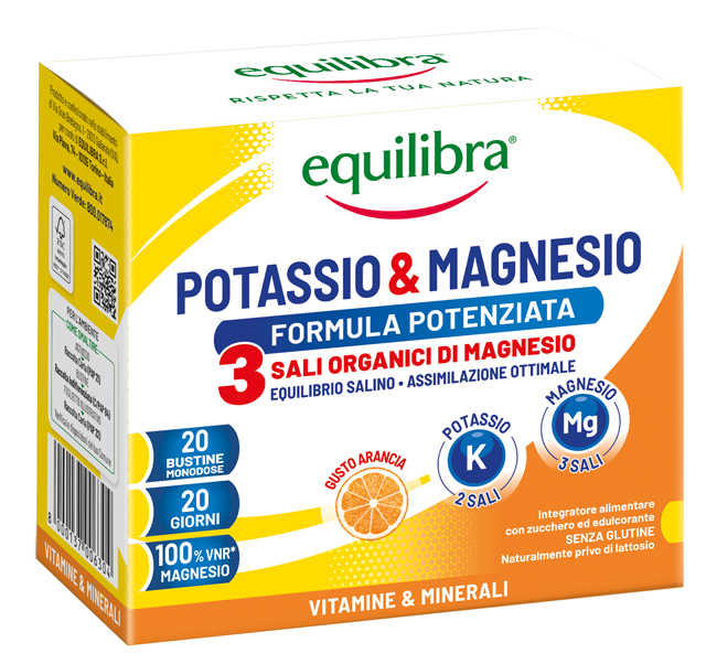 POTASSIO & MAGNESIO 3 20 BUSTINE - Newepa Srl