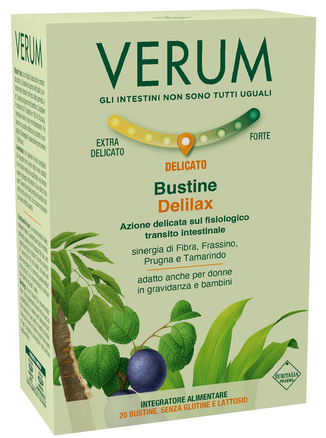VERUM DELILAX 20 BUSTINE 80 G - Newepa Srl