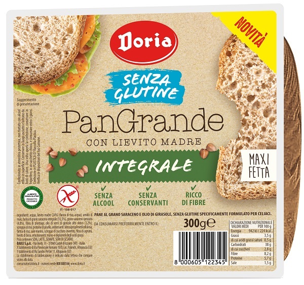 DORIA PANGRANDE INTEGRALE 300 G - Newepa Srl