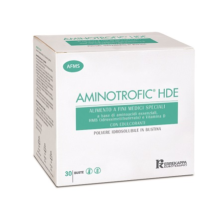 AMINOTROFIC HDE ALIMENTO DIETETICO DESTINATO AI FINI MEDICI SPECIALI 30 BUSTINE 6,5G - Newepa Srl
