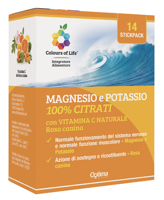 MAGNESIO POTASSIO VIT C 14 STICK - Newepa Srl