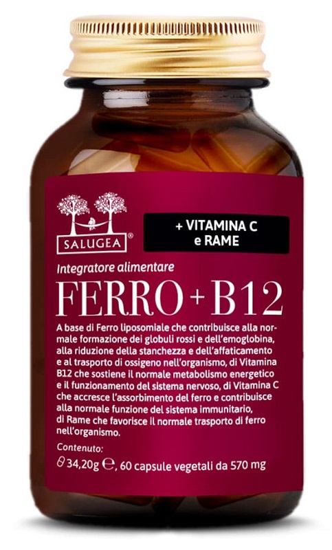 SALUGEA FERRO + B12 60 CAPSULE - Newepa Srl