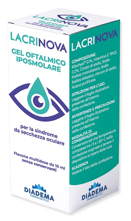 LACRINOVA GEL OFTALMICO IPOSMOLARE TB 10 ML - Newepa Srl