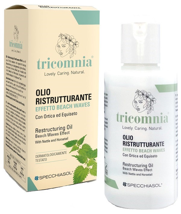 TRICOMNIA OLIO RISTRUTTURANTE EFFETTO BEACH WAVES 50 ML - Newepa Srl