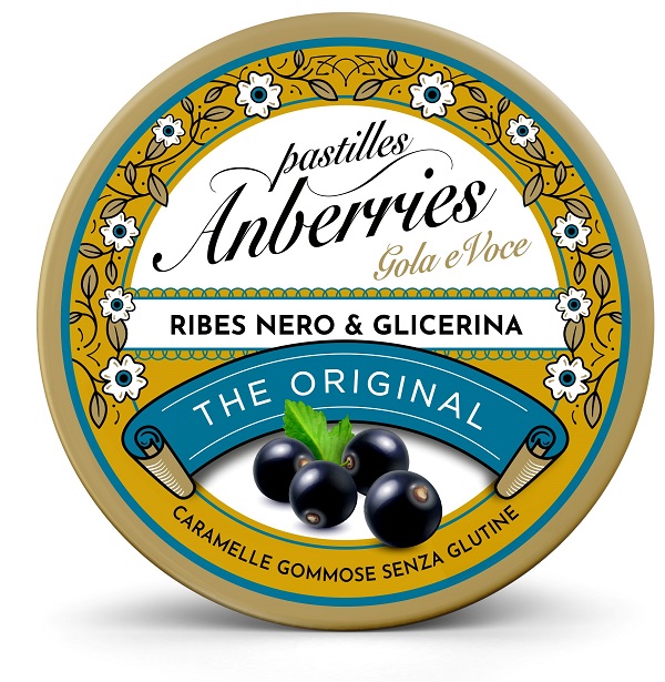 ANBERRIES CLASSICHE RIBES NERO GLICERINA 50 G - Newepa Srl