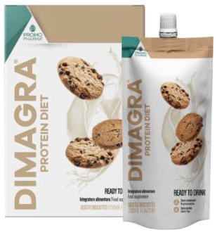 DIMAGRA PROTEIN DIET BISCOTTO 7 PEZZI DA 220 G - Newepa Srl