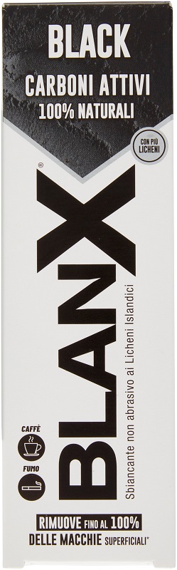 BLANX BLACK CARBONE DENTIFRICIO 75 ML - Newepa Srl