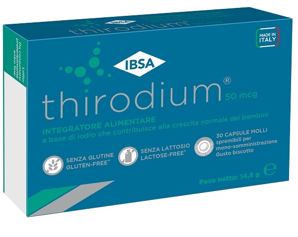 THIRODIUM 50MCG 30 CAPSULE MOLLI NUOVA FORMULAZIONE - Newepa Srl