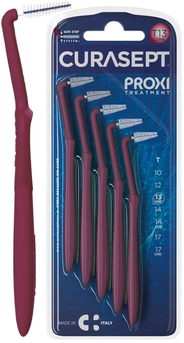 CURASEPT PROXI T13 CONE ANGLE BORDEAUX - Newepa Srl