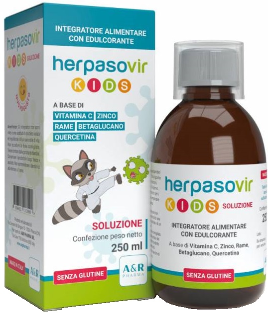 HERPASOVIR KIDS SOLUZIONE RT 250 ML - Newepa Srl