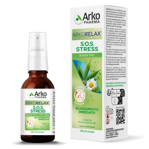 ARKORELAX SOS STRESS 15 ML - Newepa Srl