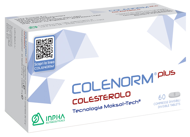 COLENORM PLUS COLESTEROLO 60 COMPRESSE DIVISIBILI - Newepa Srl
