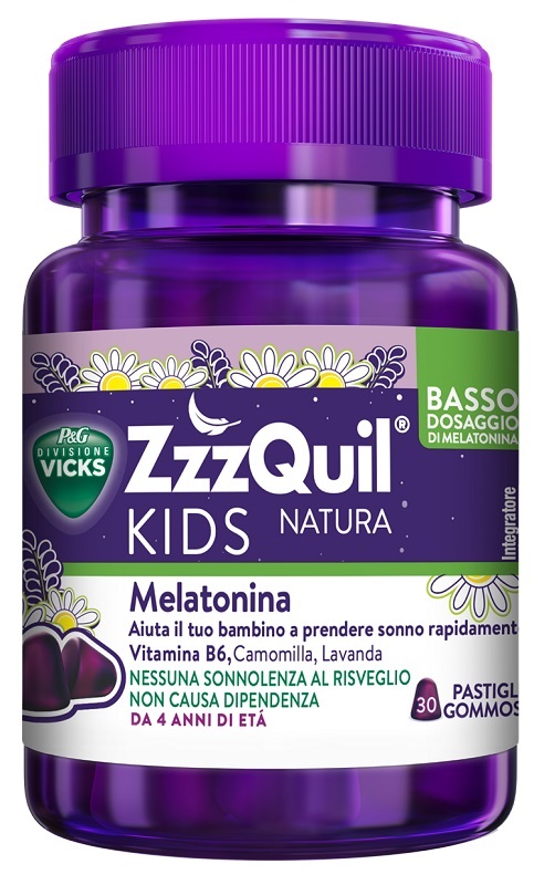 VICKS ZZZQUIL KIDS NATURA 30 PASTIGLIE GOMMOSE - Newepa Srl