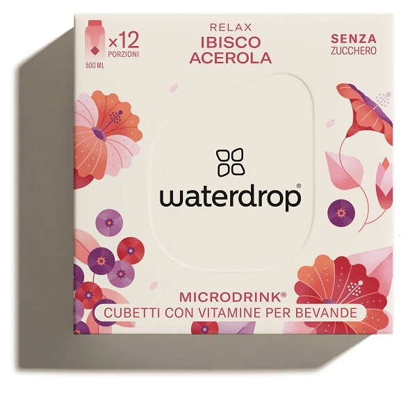 WATERDROP MICRODRINK RELAX 12 CUBETTI - Newepa Srl