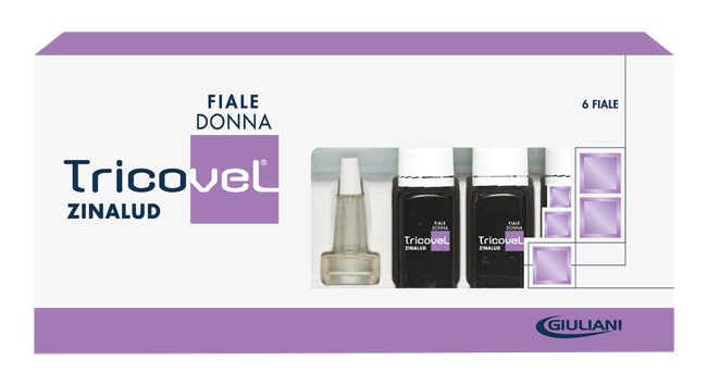 TRICOVEL ZINALUD DONNA 6 FIALE - Newepa Srl