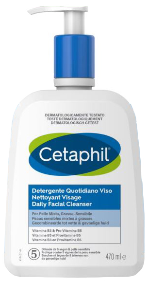 CETAPHIL DETERGENTE QUOTIDIANO VISO 470 ML - Newepa Srl