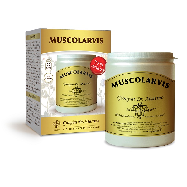 MUSCOLARVIS POLVERE 500 G - Newepa Srl