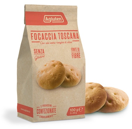 AGLUTEN FOCACCIA TOSCANA 100 G - Newepa Srl