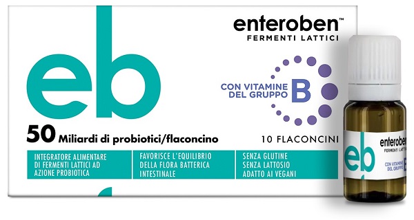 ENTEROBEN 50MLD 10 FLACONCINI DA 10 ML - Newepa Srl