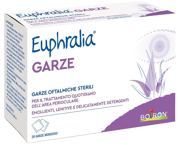 EUPHRALIA GARZE OFTALMICHE MONOUSO 20 PEZZI - Newepa Srl