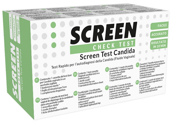 SCREEN TEST RAPIDO SCREEN TEST CANDIDA AUTODIAGNOSTICO 1 PEZZO - Newepa Srl
