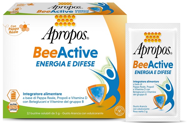 APROPOS BEEACTIVE ENERGIA E DIFESE 12 BUSTINE - Newepa Srl