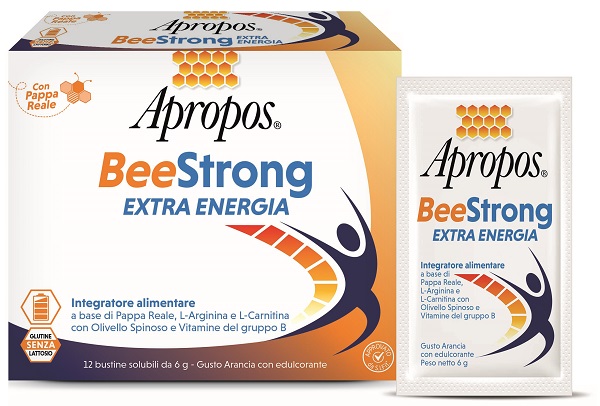 APROPOS BEESTRONG EXTRA ENERGIA 12 BUSTINE - Newepa Srl