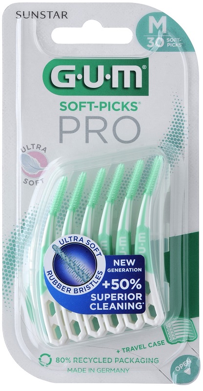 GUM SOFT PICK PRO MEDIUM 30 PEZZI - Newepa Srl