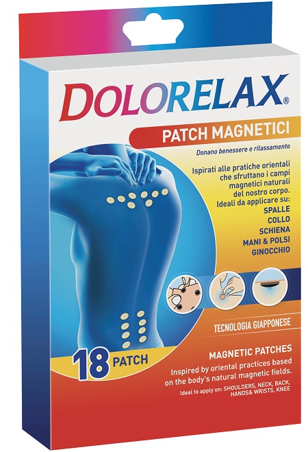 DOLORELAX PATCH MAGNETICI 3 BUSTINE DA 6 PEZZI - Newepa Srl