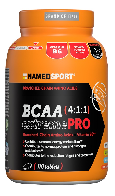 BCAA 4:1:1 EXTREMEPRO 110 COMPRESSE - Newepa Srl