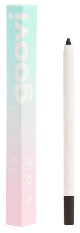 GOOVI MATITA OCCHI LINER & KAJAL 01 BLACK - Newepa Srl