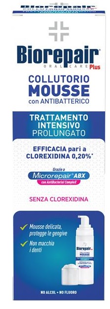 BIOREPAIR PLUS COLLUTORIO MOUSSE ANTIBATTERICO 200 ML - Newepa Srl