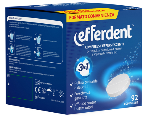 EFFERDENT 92 COMPRESSE EFFERVESCENTI - Newepa Srl
