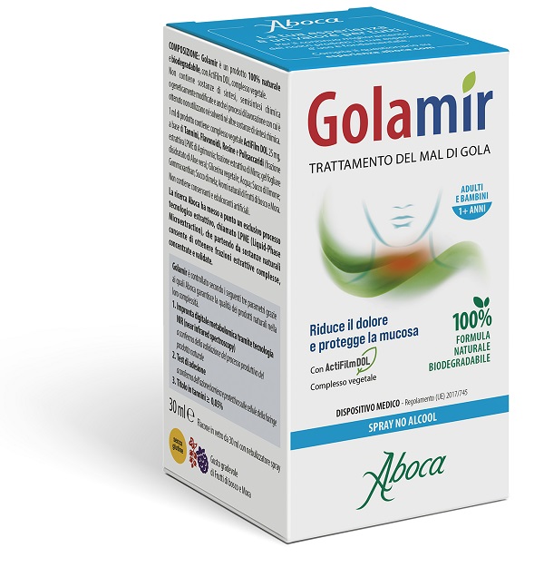 GOLAMIR SPRAY NO ALCOL 30 ML - Newepa Srl