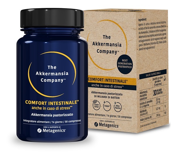 AKKERMANSIA INTESTINO 30 COMPRESSE - Newepa Srl