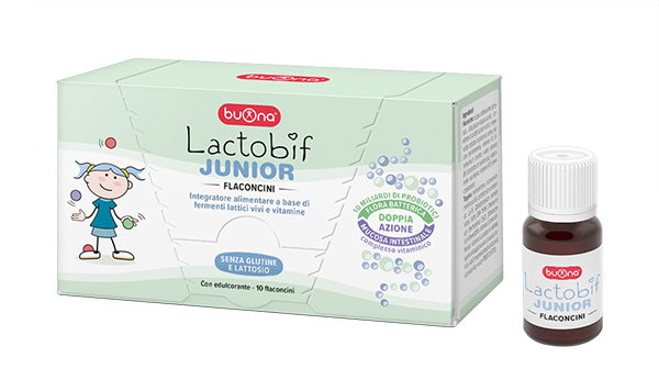LACTOBIF JUNIOR 10 FLACONCINI DA 10 ML - Newepa Srl