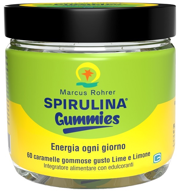 MARCUS ROHRER SPIRULINA GUMMIES 60 CARAMELLE GOMMOSE - Newepa Srl
