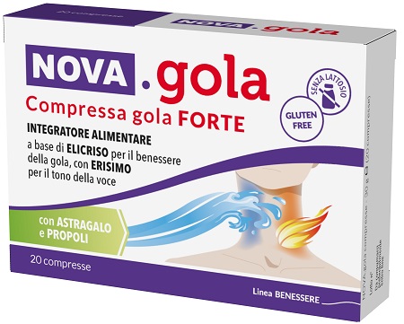 NOVA GOLA FORTE 20 COMPRESSE - Newepa Srl