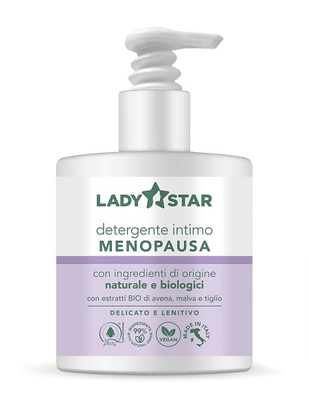 LADYSTAR DETERGENTE INTIMO DONNA IN MENOPAUSA 300 ML - Newepa Srl