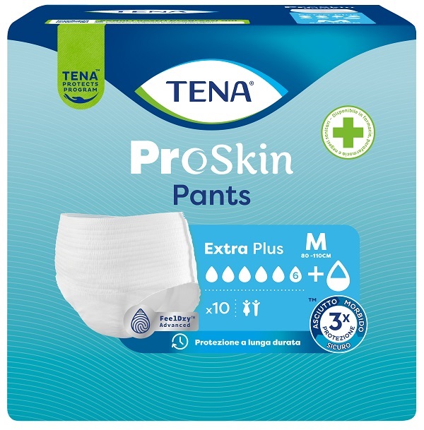 TENA PANTS EXTRA PLUS M 10 PEZZI - Newepa Srl