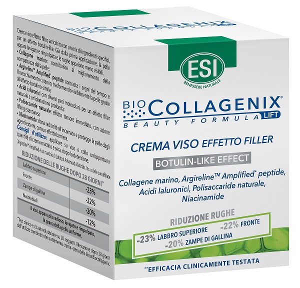 ESI BIOCOLLAGENIX CREMA VISO EFFETTO FILLER 50 ML - Newepa Srl