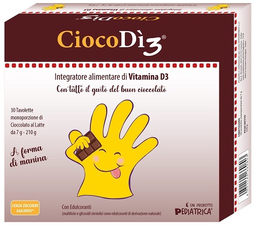 CIOCODI3 30 TAVOLETTE DI CIOCCOLATO - Newepa Srl