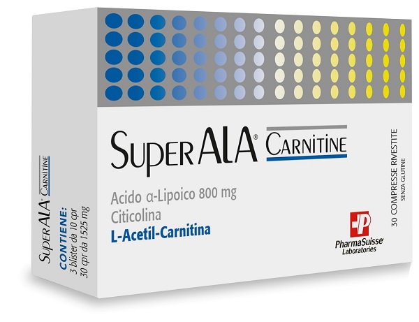 SUPERALA CARNITINE 30 COMPRESSE - Newepa Srl