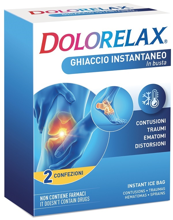 GHIACCIO ISTANTANEO DOLORELAX 2 BUSTE - Newepa Srl