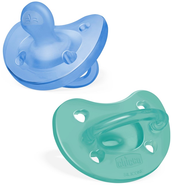 CHICCO GOMMOTTO SILICONE AZZURRO 16-36 MESI 2 PEZZI - Newepa Srl